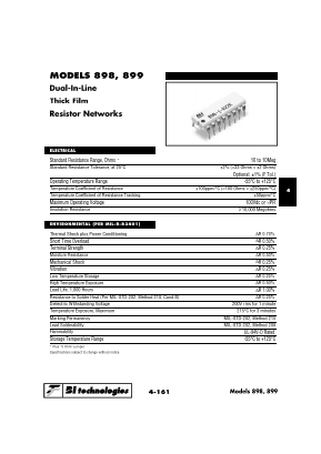 898 Datasheet PDF BI Technologies