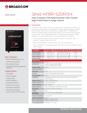 AFBR-S20R15R Datasheet PDF Broadcom Corporation