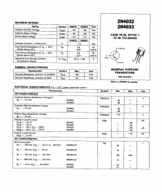 2N4032 Datasheet PDF Boca Semiconductor