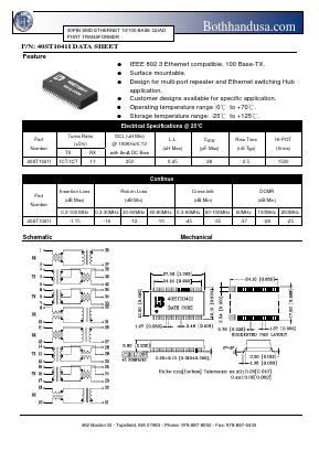 40ST1041I Datasheet PDF Bothhand USA, LP.
