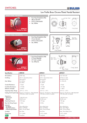 MPB031 Datasheet PDF Elektron Components Ltd.