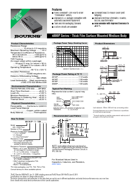4814P-T01-272LF Datasheet PDF Bourns, Inc