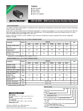 CD214A-B330L Datasheet PDF Bourns, Inc