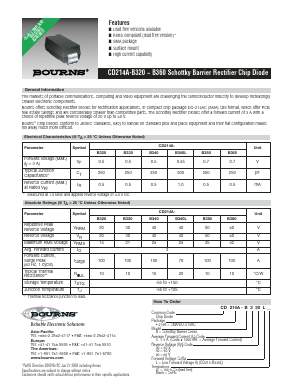 CD214A-B360LF Datasheet PDF Bourns, Inc