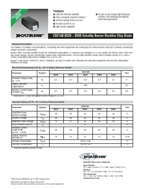 CD214B-B220 Datasheet PDF Bourns, Inc