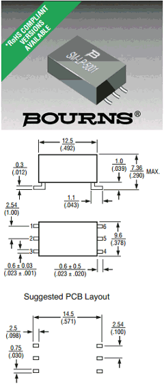 SM-LP-5001 Datasheet PDF Bourns, Inc