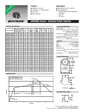 SRR0805-560K Datasheet PDF Bourns, Inc
