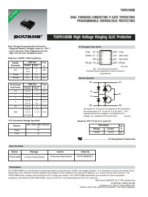 61089B Datasheet PDF Bourns, Inc