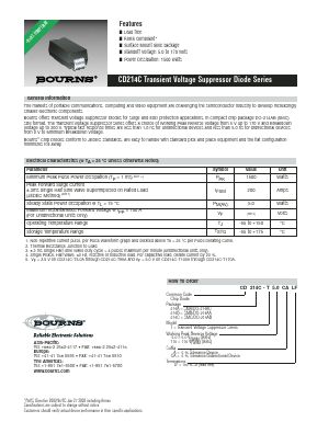 CD214C-T15CA Datasheet PDF Bourns, Inc