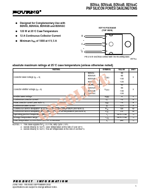 BDV64-S Datasheet PDF Bourns, Inc