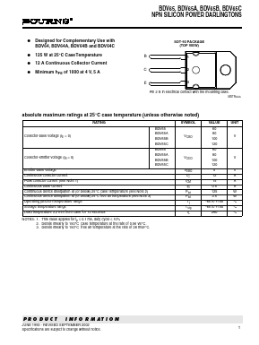 BDV65A Datasheet PDF Bourns, Inc
