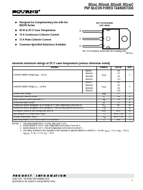 BD246C Datasheet PDF Bourns, Inc