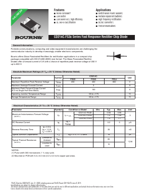 CD214C-FS3J Datasheet PDF Bourns, Inc