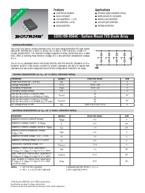 CDSC706-0504C Datasheet PDF Bourns, Inc