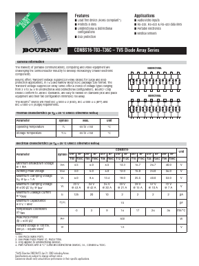 CDNBS16-T12 Datasheet PDF Bourns, Inc