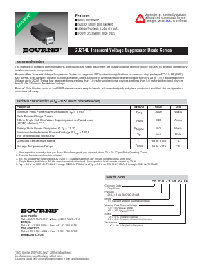 CD214L-T75CALF Datasheet PDF Bourns, Inc