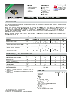 CD0805-B160 Datasheet PDF Bourns, Inc