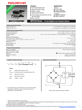 BPS120-AD0P30-2DG Datasheet PDF Bourns, Inc