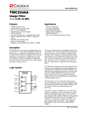 TMC2246AH6C Datasheet PDF Cadeka Microcircuits LLC.