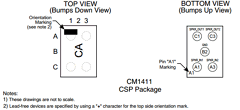 CM1411 Datasheet PDF California Micro Devices Corp