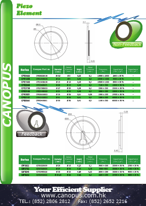 CPE0622 Datasheet PDF Canopus Electronics (H.K.) Ltd.