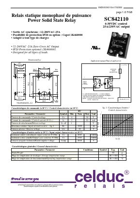 SC842110 Datasheet PDF celduc-relais