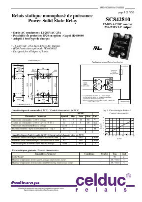 SC842810 Datasheet PDF celduc-relais
