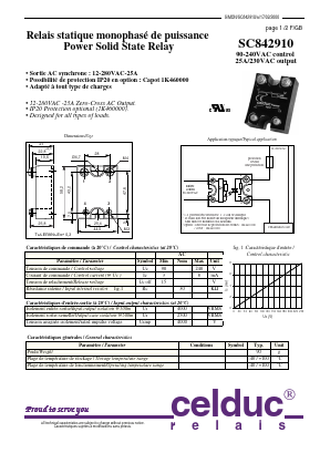 SC842910 Datasheet PDF celduc-relais