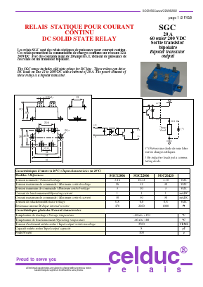 SGC12006 Datasheet PDF celduc-relais