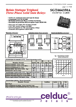 SGT664350A Datasheet PDF celduc-relais
