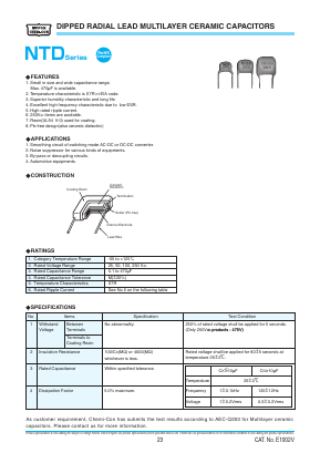 KTD500B105M32A0T00_ Datasheet PDF United Chemi-Con, Inc.