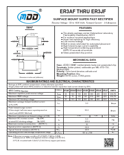 ER3AF Datasheet PDF Jiangsu Yutai Electronics Co., Ltd