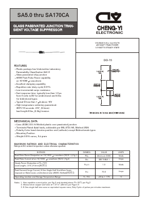 SA51 Datasheet PDF CHENG-YI ELECTRONIC CO., LTD.