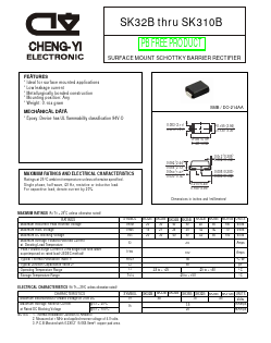 SK310B Datasheet PDF CHENG-YI ELECTRONIC CO., LTD.