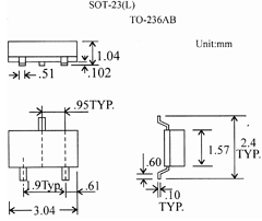 BZX84C2V7 Datasheet PDF Shanghai Lunsure Electronic Tech