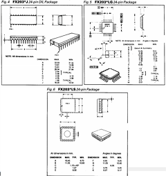 FX203 Datasheet PDF CML Microsystems Plc
