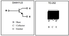 D44H11J3 Datasheet PDF Cystech Electonics Corp.
