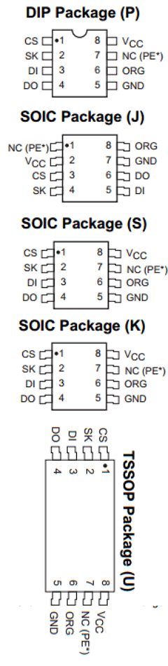 CAT93C56JATE13 Datasheet PDF Catalyst Semiconductor => Onsemi