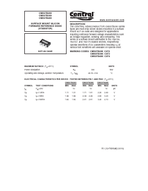 CMXSTB300 Datasheet PDF Central Semiconductor