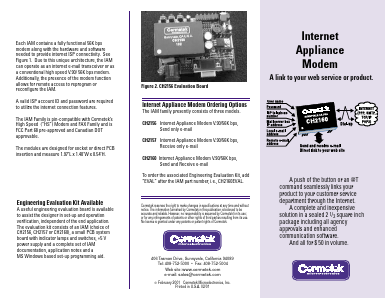 CH2156 Datasheet PDF Cermetek Microelectronics