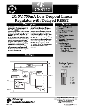 CS8122 Datasheet PDF Cherry semiconductor