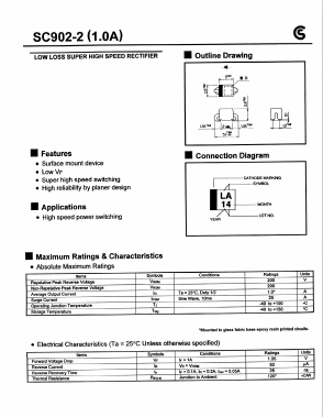SC902-2 Datasheet PDF Collmer Semiconductor