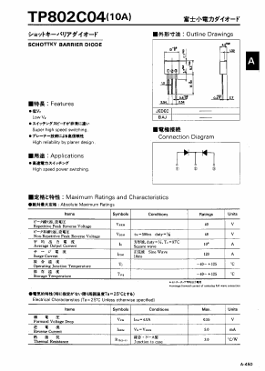 TP802C04 Datasheet PDF Collmer Semiconductor