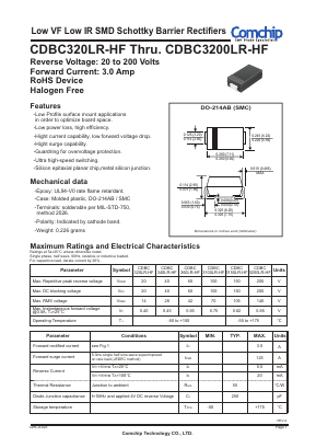 CDBC3100LR-HF Datasheet PDF ComChip