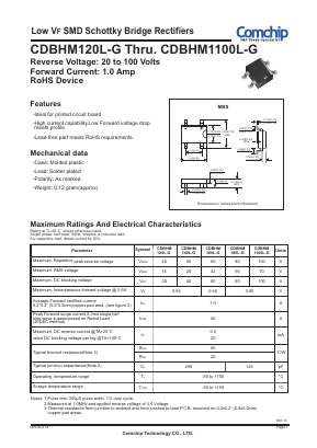 CDBHM1100L-G Datasheet PDF ComChip
