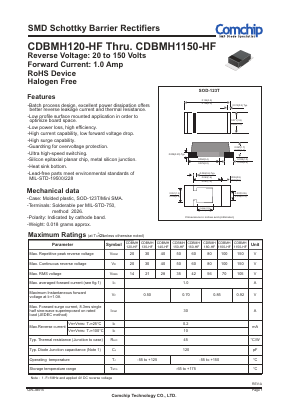 CDBMH150-HF Datasheet PDF ComChip