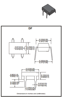 DF005-G Datasheet PDF ComChip
