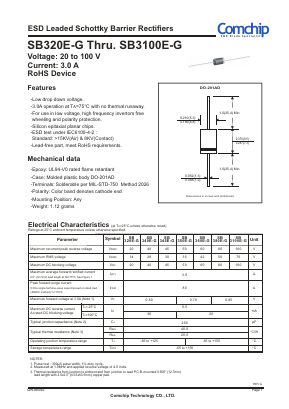 SB320EA-G Datasheet PDF ComChip