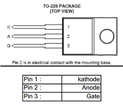 TIC206N Datasheet PDF Comset Semiconductors