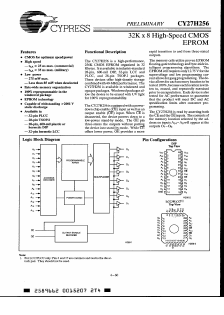 CY27H256-45PC Datasheet PDF Cypress Semiconductor